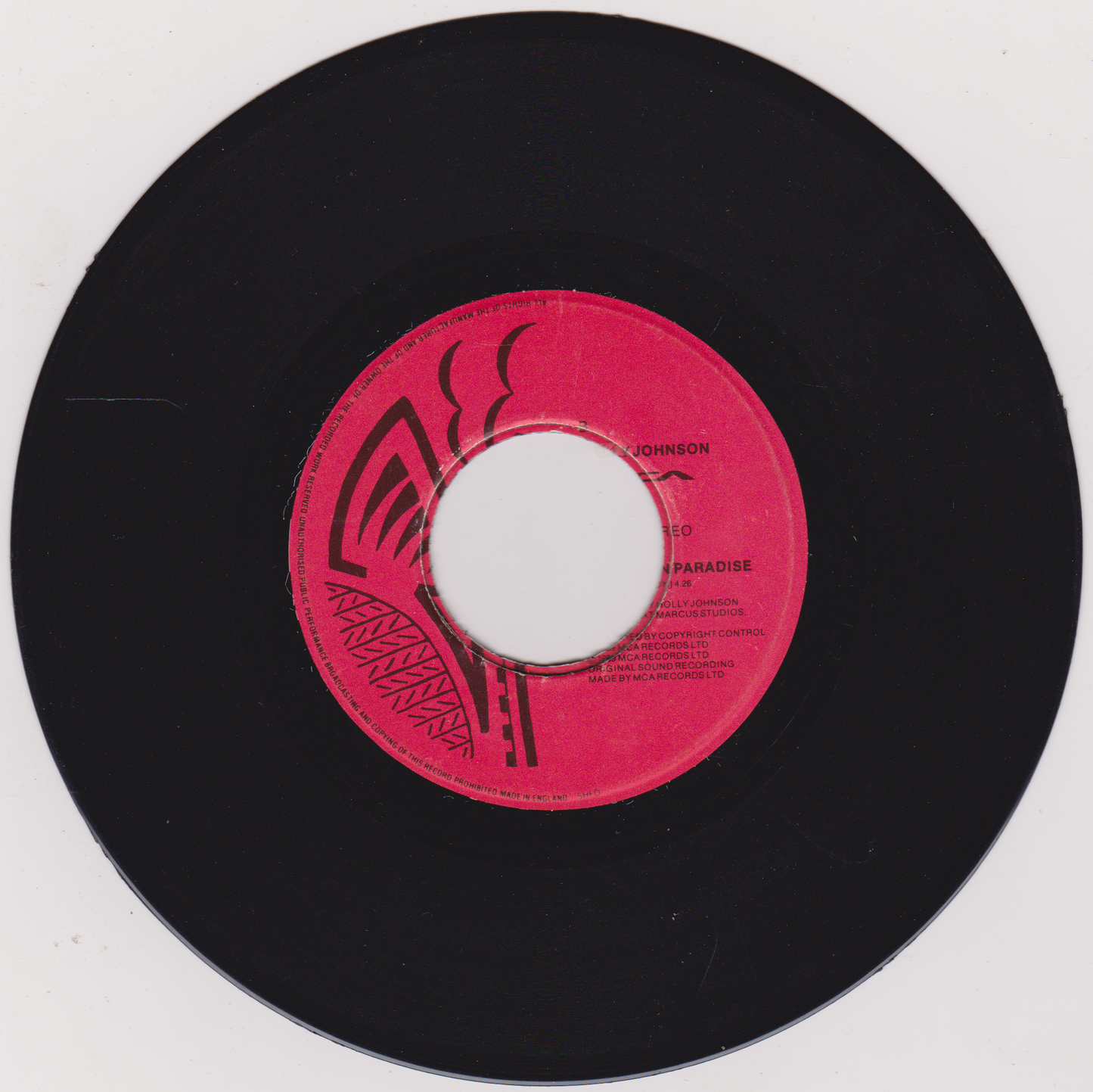 Holly Johnson – Love Train (MCA 1989) 7" vinyl single VG/- jukebox centre