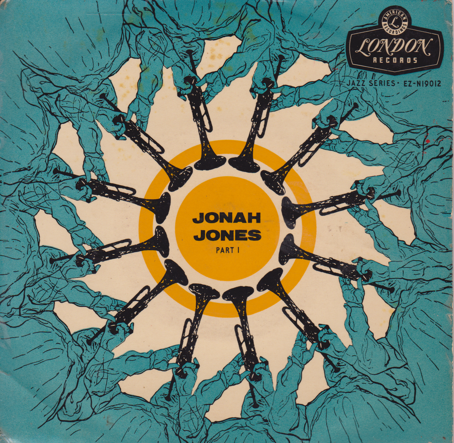 Jonah Jones - Jonah Jones Part 1 (London 1956) 7" vinyl P/S EP VG/VG