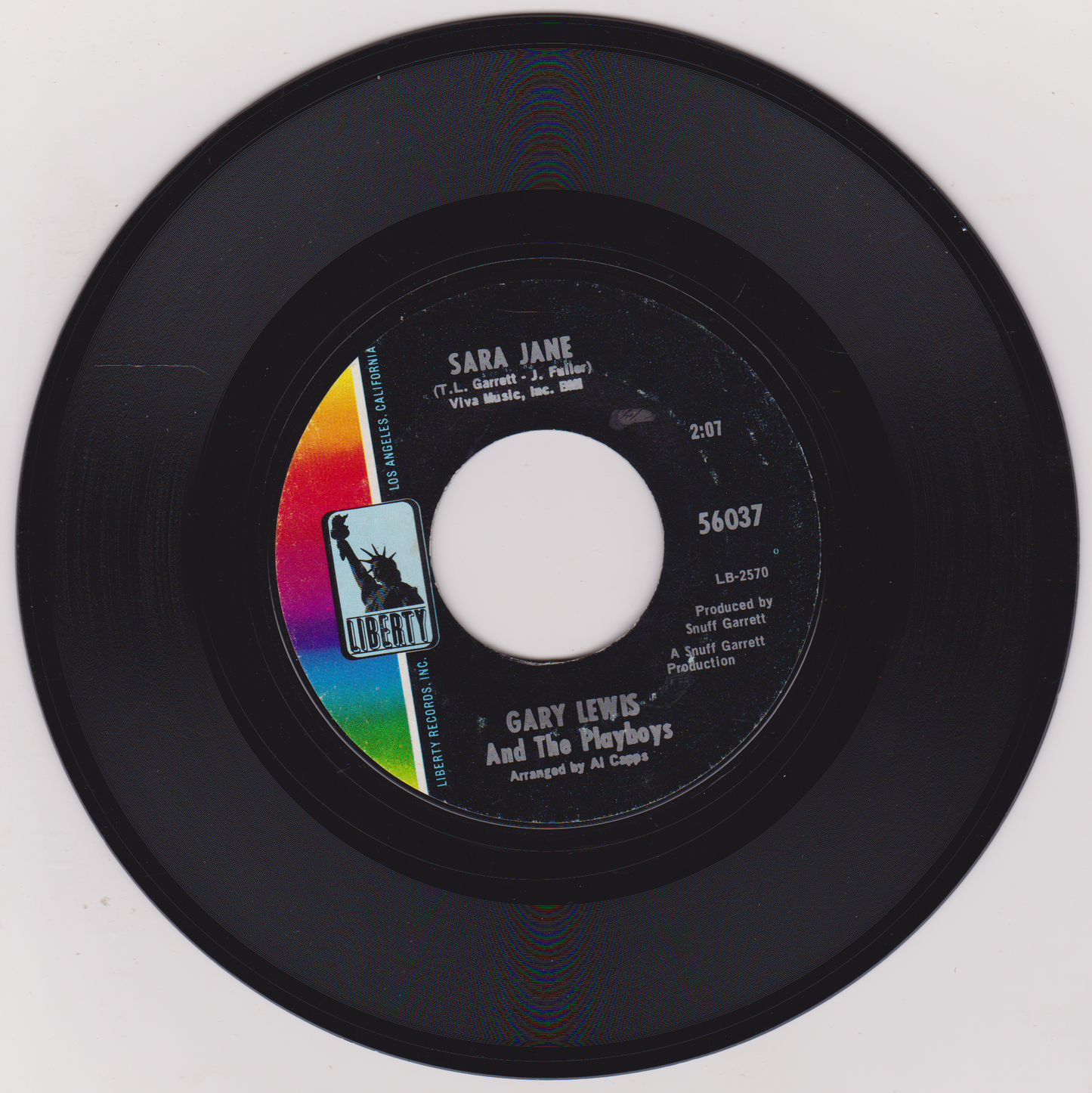 Gary Lewis And The Playboys – Sealed With A Kiss (Liberty 1968) 7" US vinyl single VG/- jukebox