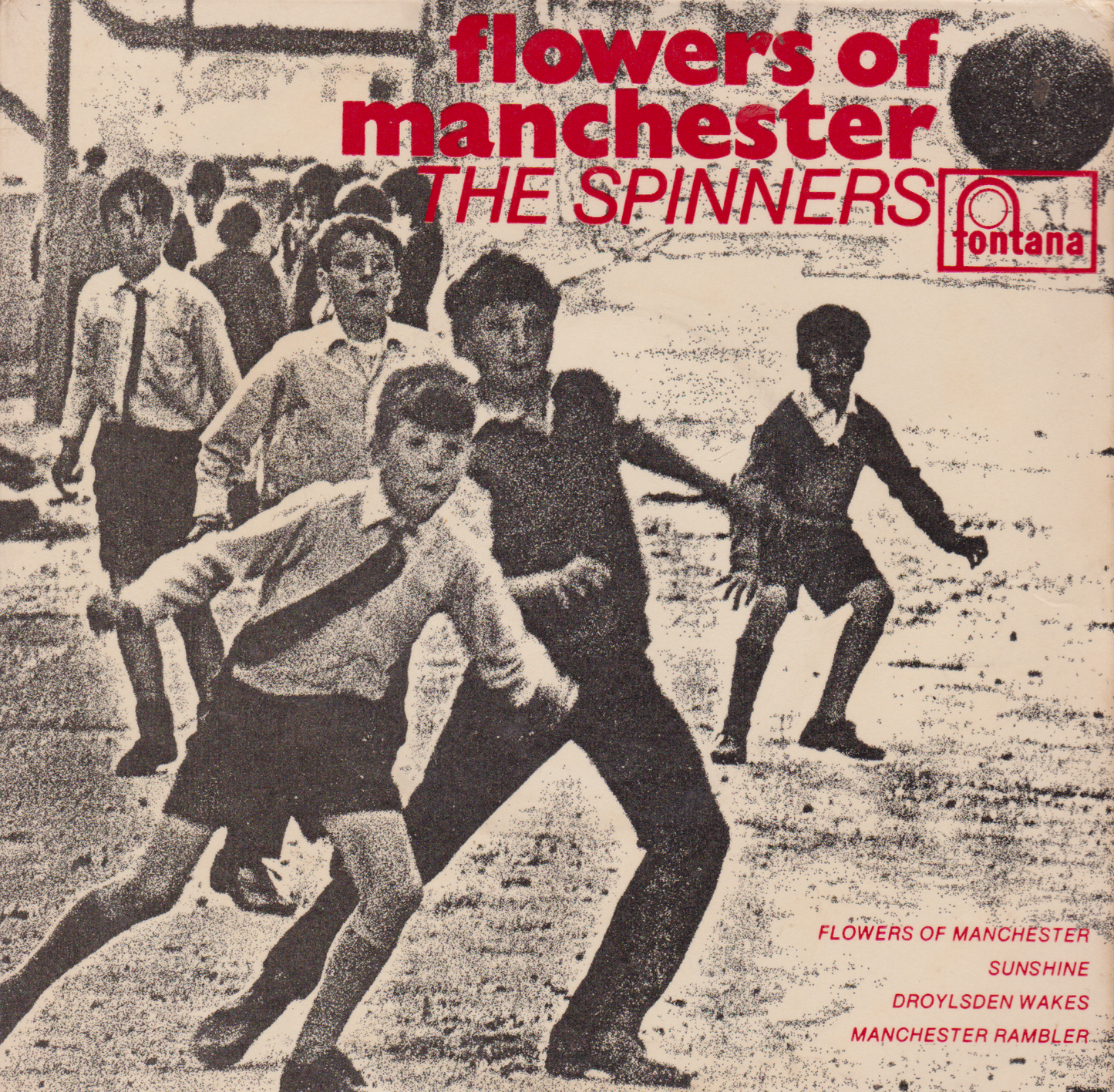 The Spinners – Flowers Of Manchester (Fontana 1967) 7" vinyl P/S EP VG/VG
