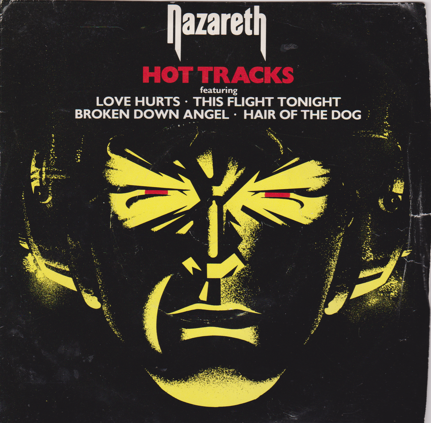 Nazareth – Hot Tracks (Mountain 1977) 7" vinyl P/S EP VG/VG