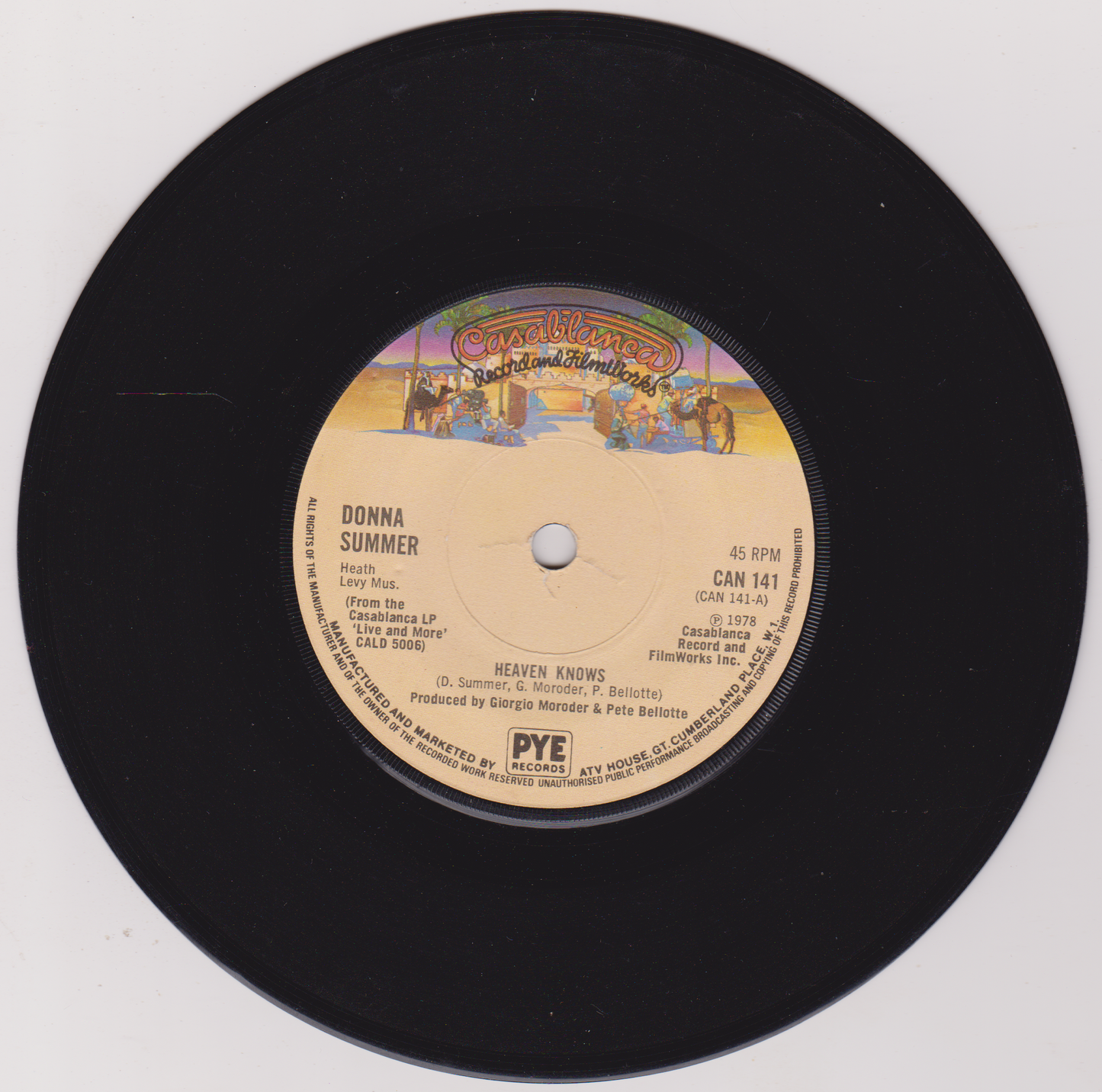 Vinyl record with a colorful label featuring 'Coulthardz' on a white background