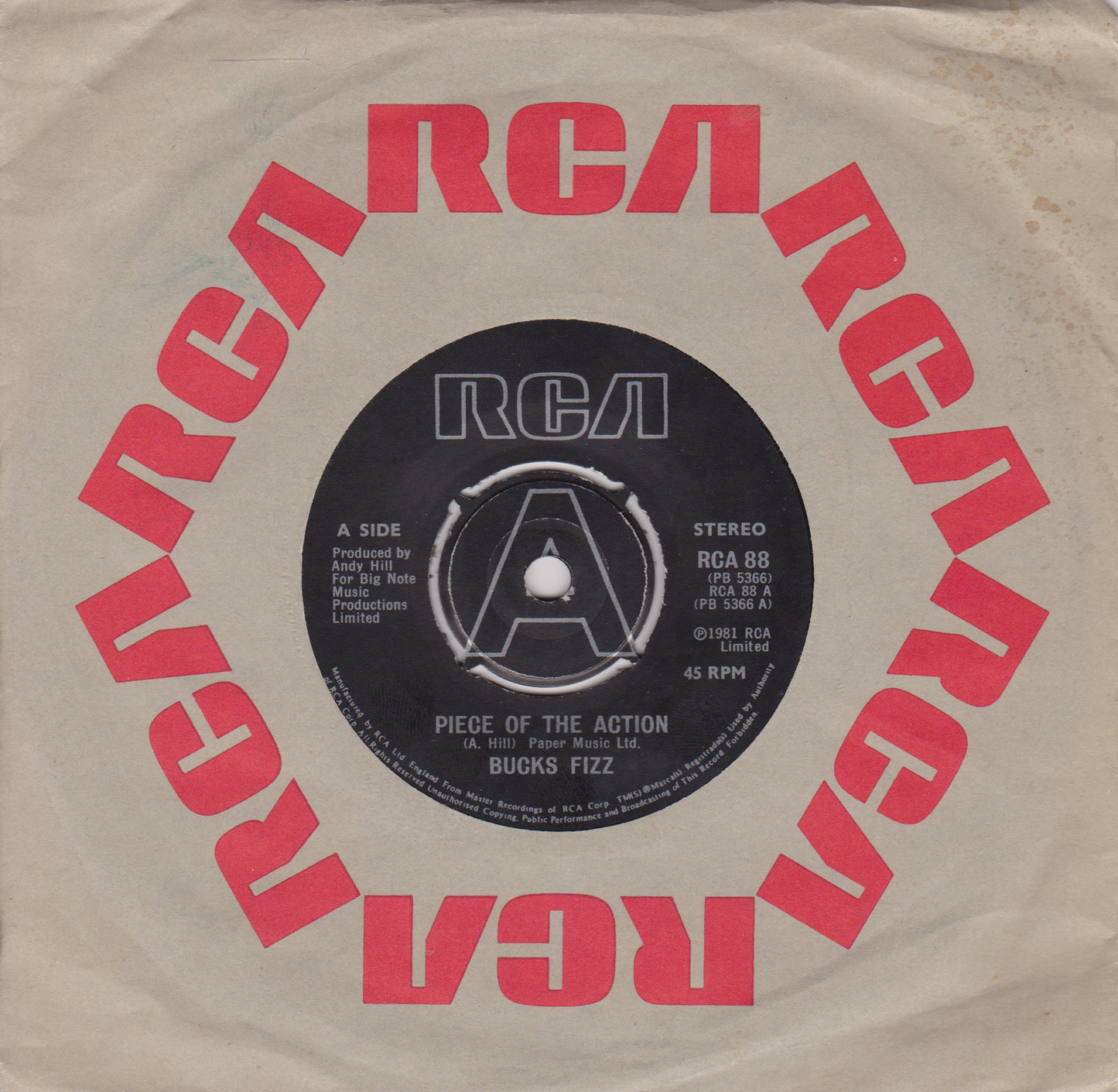 Record sleeve with red 'RCA' text and a black label in the center.