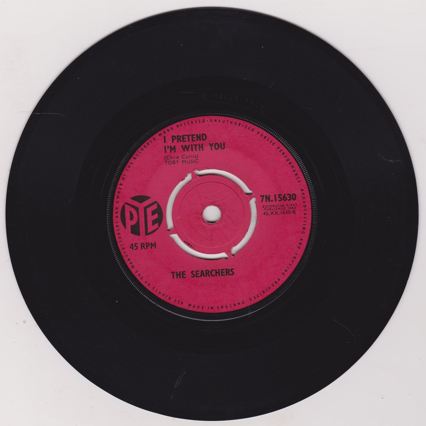 The Searchers – Don't Throw Your Love Away (Pye 1964) 7" vinyl single VG/-