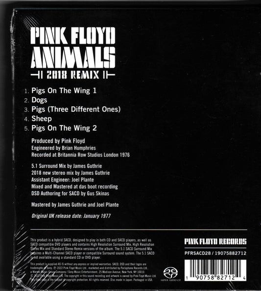 Pink Floyd – Animals (2018 Remix) (Pink Floyd 2022) Ltd Ed SACD NEW