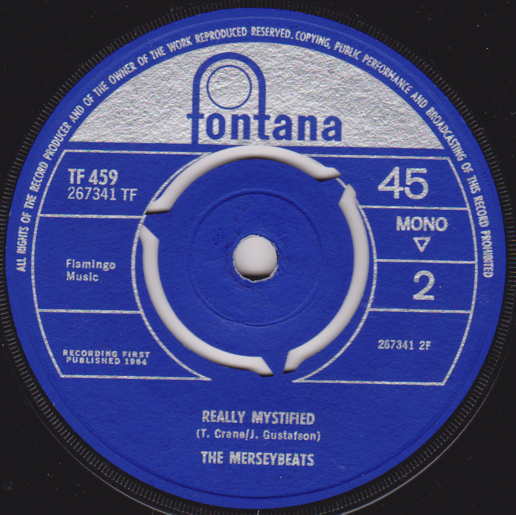 The Merseybeats - Don't Turn Around (Fontana 1964) 7" vinyl single VG/-