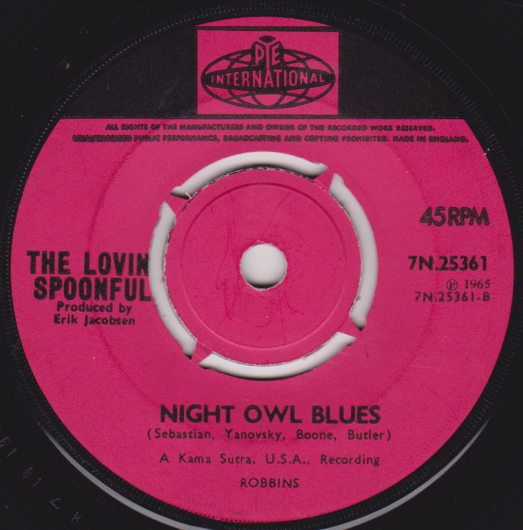 The Lovin' Spoonful - Daydream (Pye 1966) 7" vinyl single VG/-