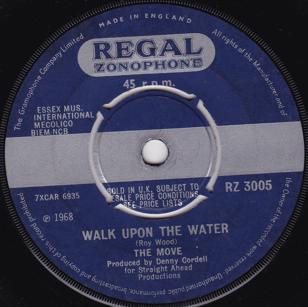 The Move – Fire Brigade (Regal Zonophone 1968) 7" vinyl single G+/-