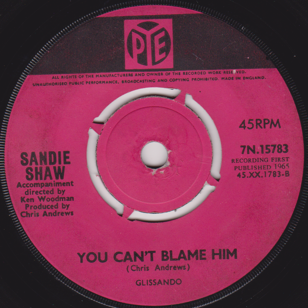 Sandie Shaw - I'll Stop At Nothing (Pye, 1965) 7" vinyl single G+/-