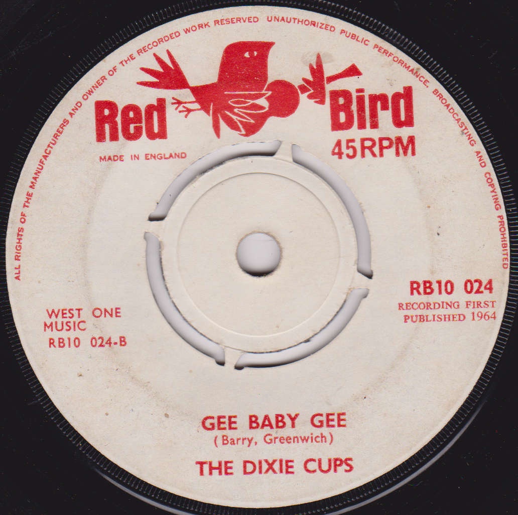 The Dixie Cups – Iko Iko (Red Bird 1964) 7" vinyl single G+/-