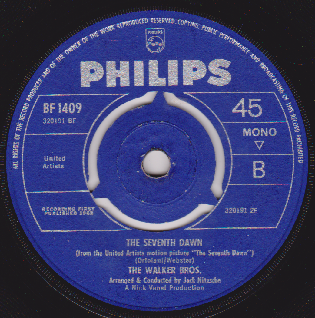 The Walker Brothers – Love Her (Philips 1965) 7" vinyl single VG/-