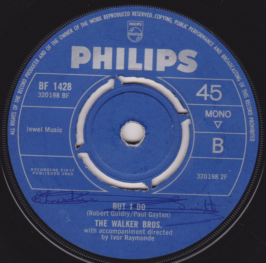 The Walker Brothers – Make It Easy On Yourself (Philips 1965) 7" vinyl single G+/-