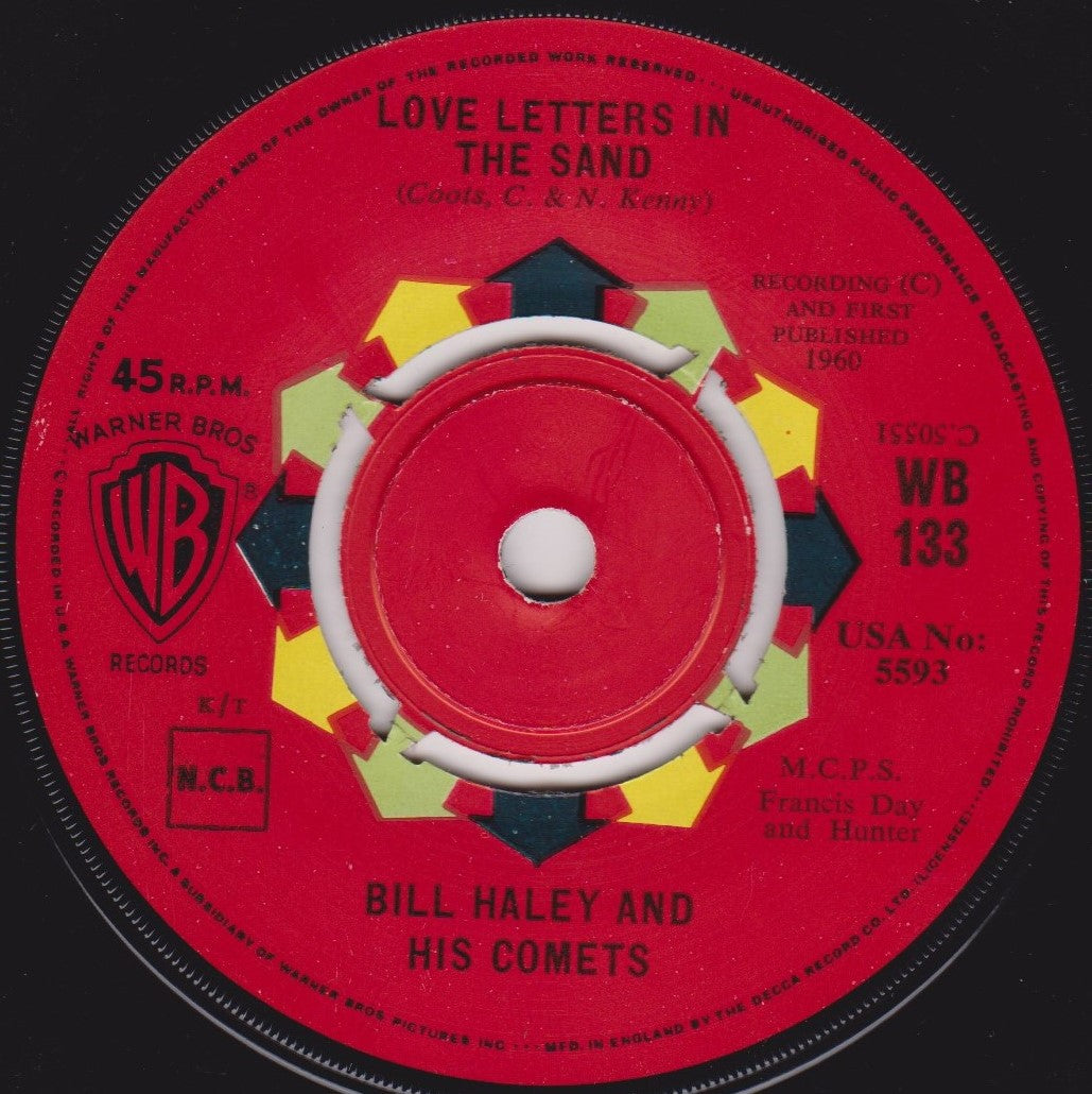 Bill Haley And His Comets – Rock Around The Clock (WB 1964) 7" vinyl single VG/-