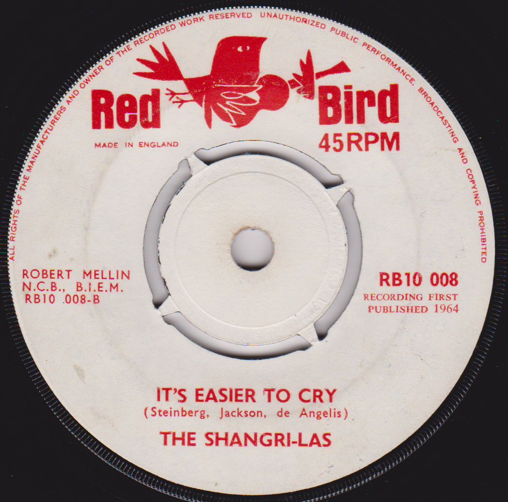 Shangri-Las – Remember (Walkin' In The Sand) (Red Bird 1964) 7" vinyl single VG/-
