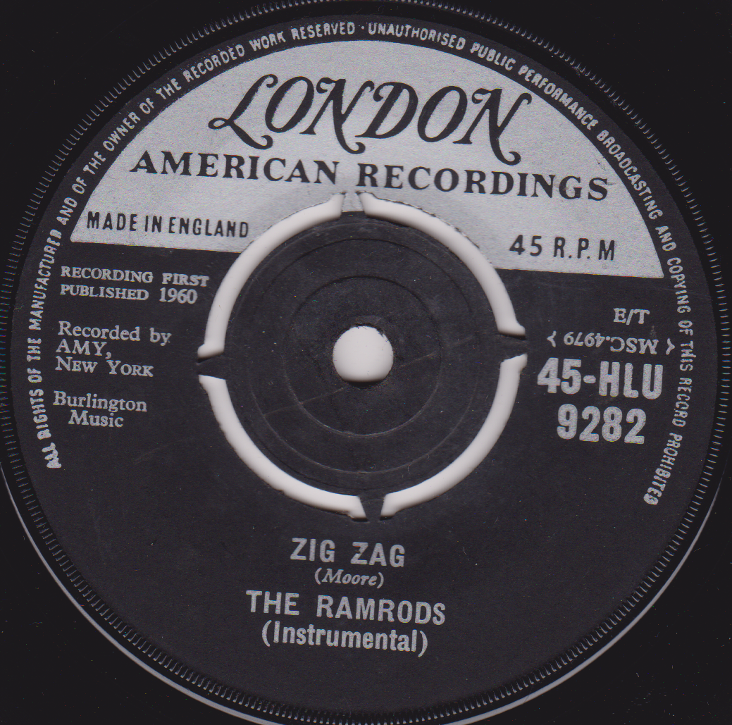 The Ramrods – Riders In The Sky (London 1961) 7" vinyl single VG/-