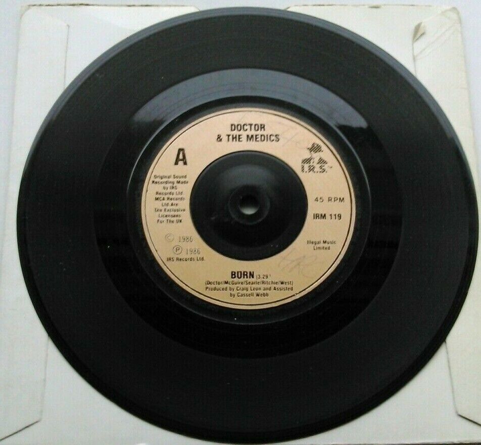 Doctor & The (IRS, 1986) 7" vinyl single VG/-