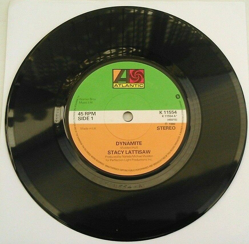 Stacy Lattisaw - Dynamite (Atlantic, 1980) 7" vinyl single VG/-
