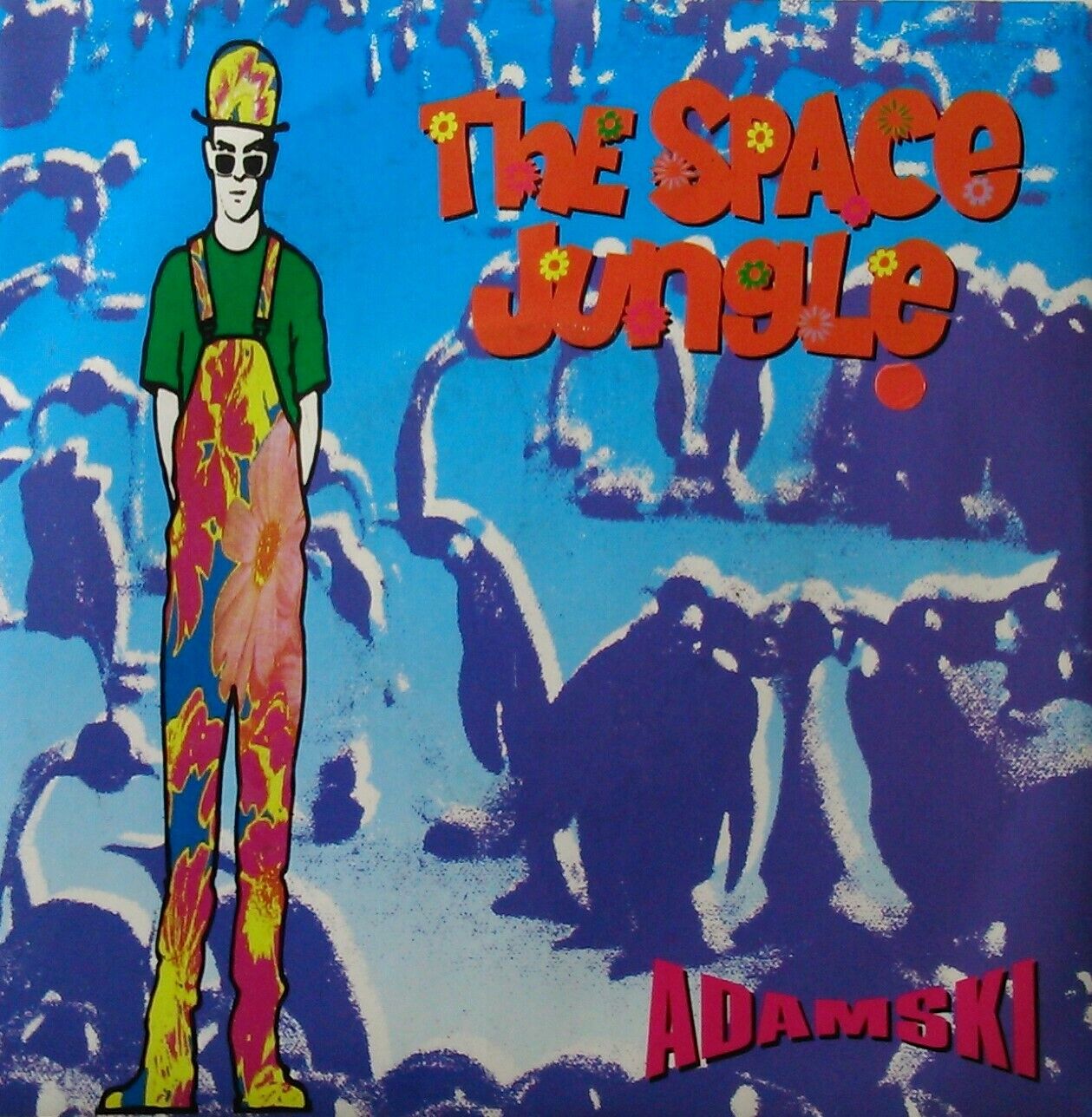 Adamski – The Space Jungle (MCA, 1990) 7" vinyl P/S single VG/VG
