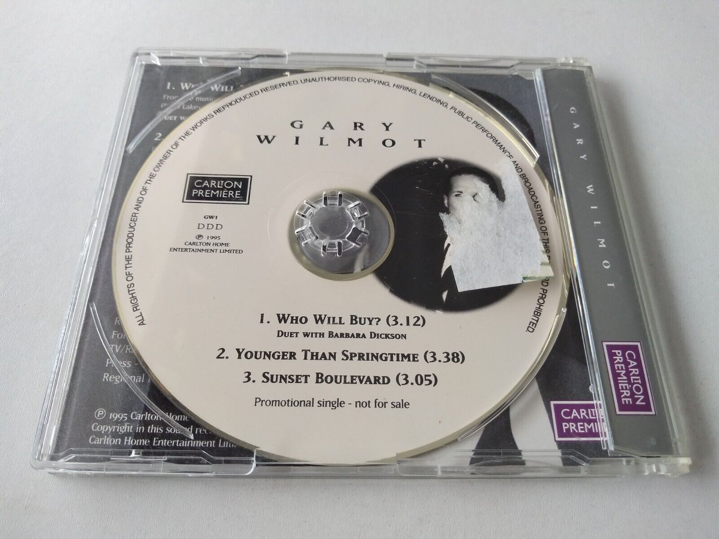 Gary Wilmot – Gary Wilmot With The London Symphony Orchestra (1995) CD promo
