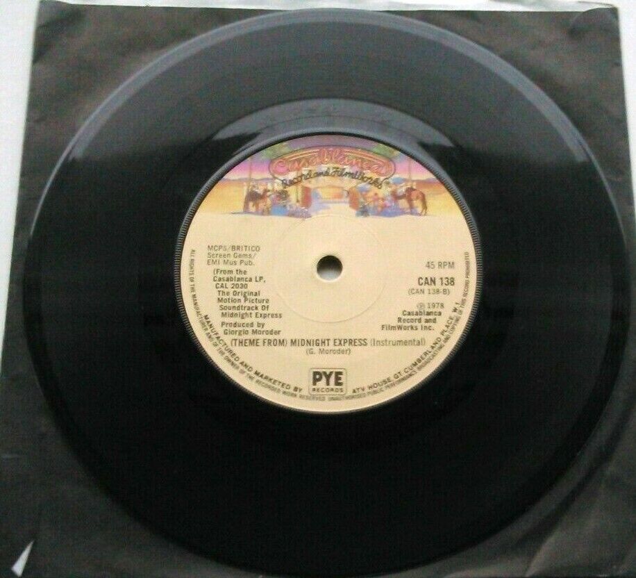 Chris Bennett - Billy's Theme (Casablanca, 1978) 7" vinyl single VG/-