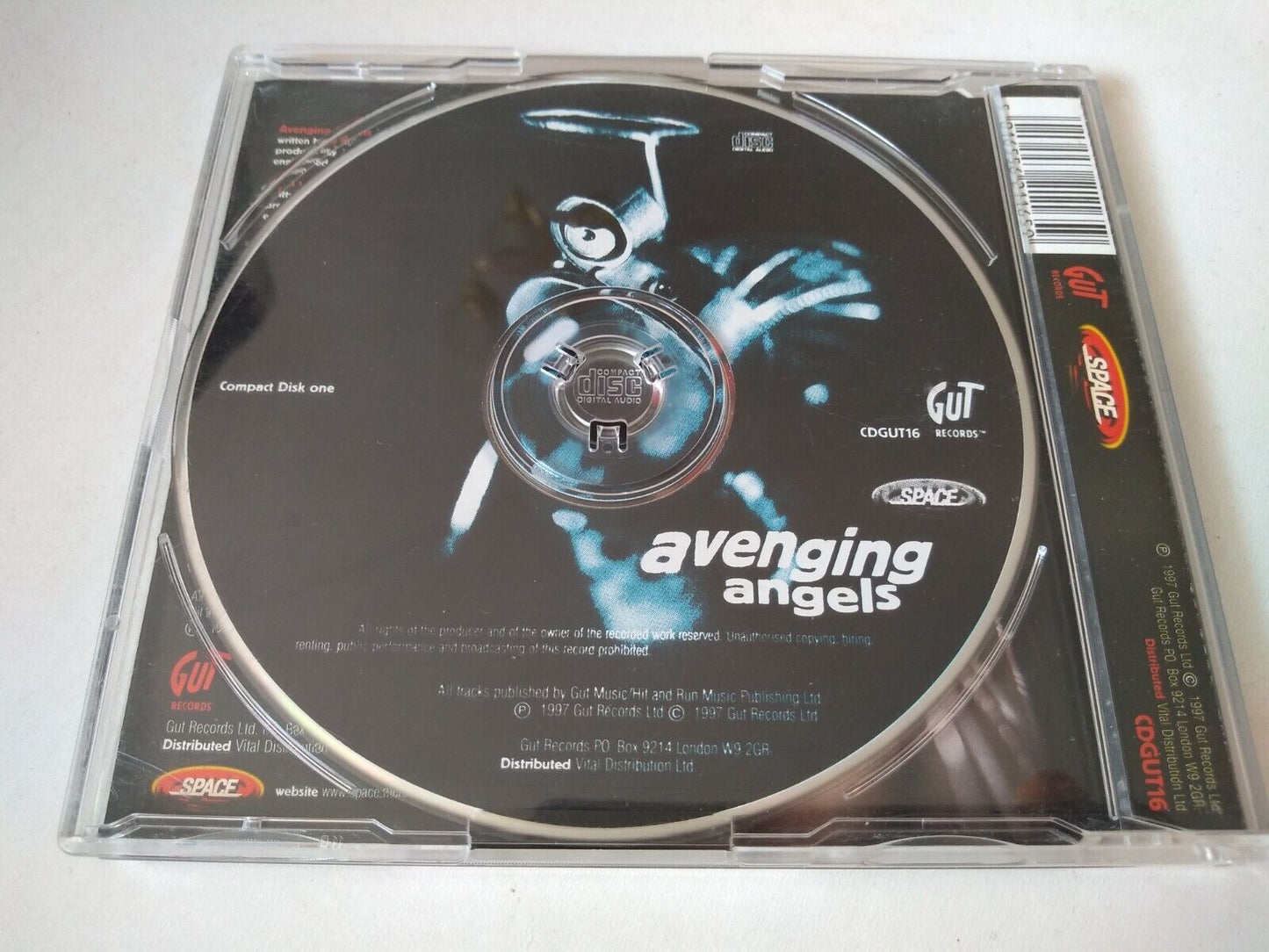 Space - Avenging Angels (1997) CD single