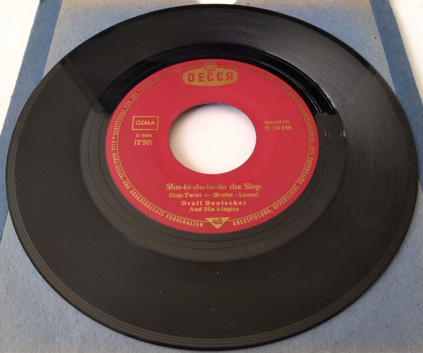 Drafi Deutscher – Teeny (Decca 1963) 7" vinyl single VG/- German import