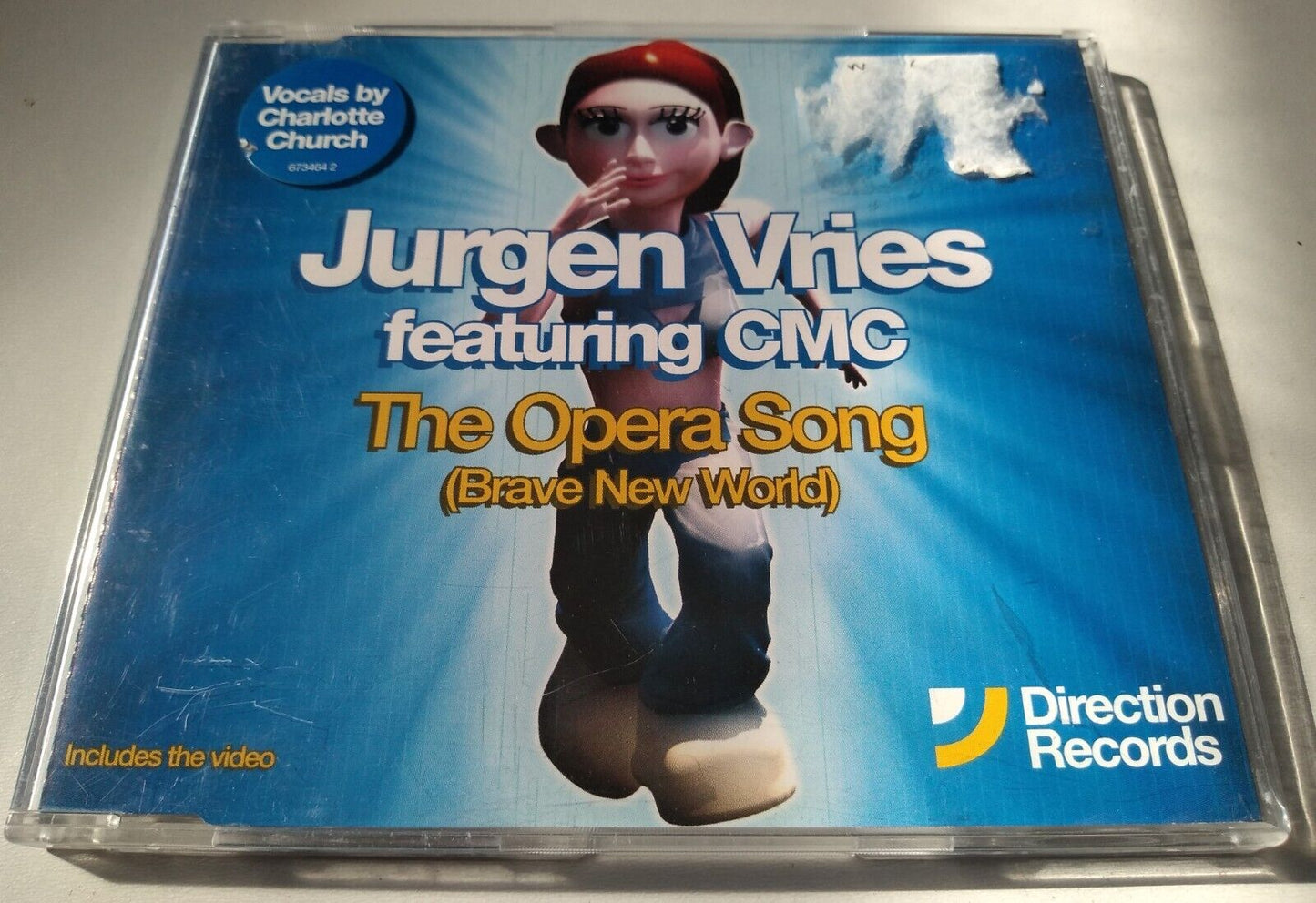 Jurgen Vries Featuring CMC – The Opera Song (Brave New World) (2003) CD single