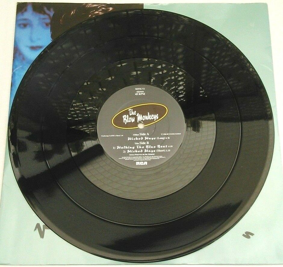 The Blow Monkeys – Wicked Ways (RCA, 1986) 12" vinyl single VG/VG