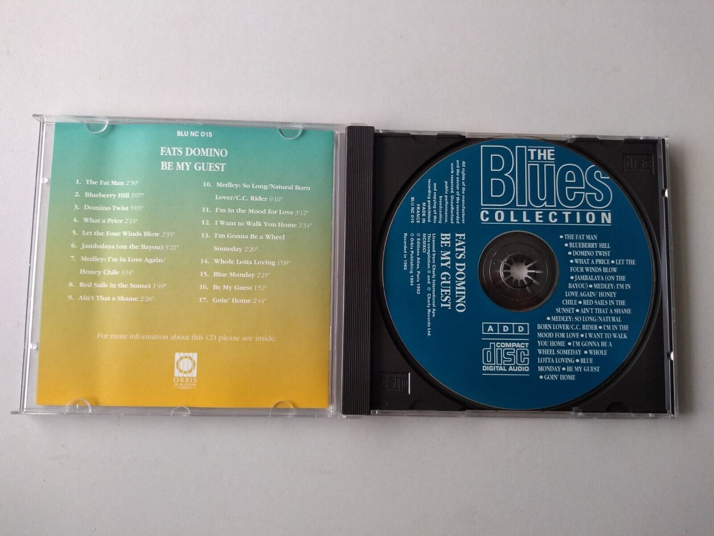 Fats Domino – Be My Guest (1994) CD album