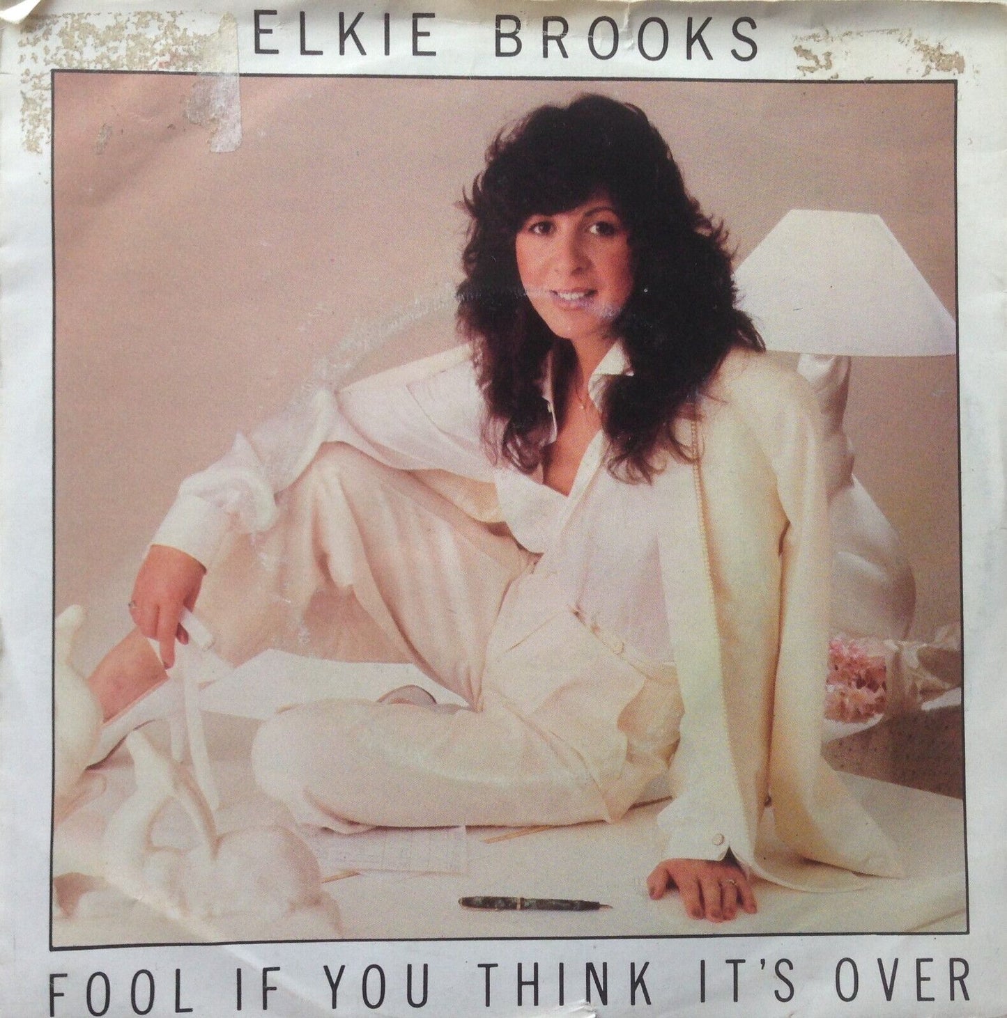 Elkie Brooks - Fool If You Think It’s Over (A&M 1981) 7" vinyl single VG/G+