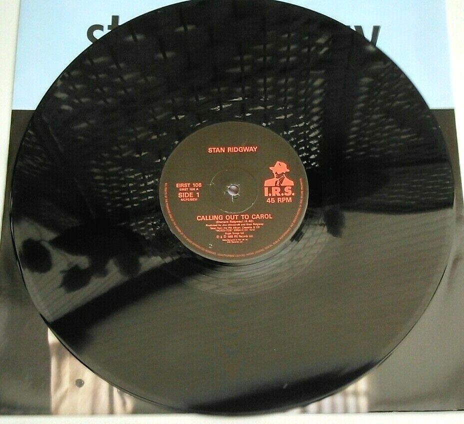 Stan Ridgway – Calling Out To Carol (IRS, 1989) 12" vinyl single VG/VG