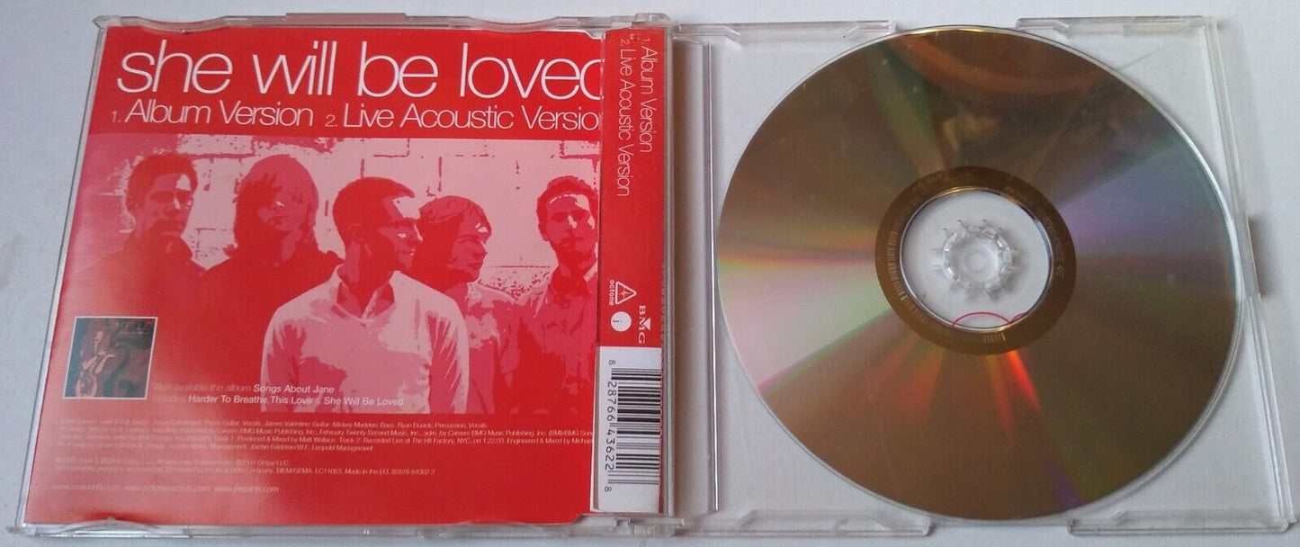 Maroon 5 - She Will Be Loved (2004) Limited Edition CD single