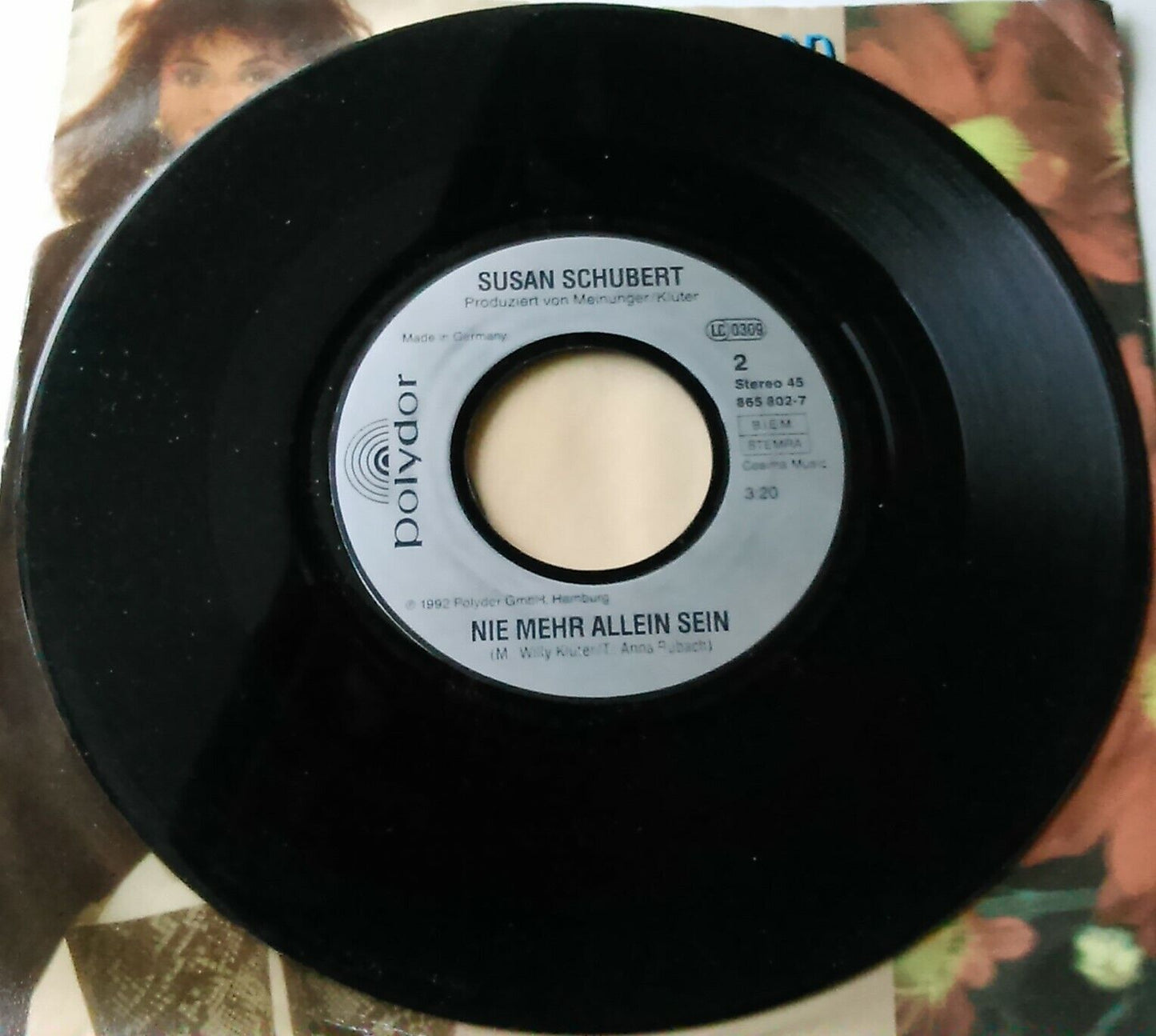 Susan Schubert – Shalalaika (Polydor, 1992) 7" vinyl single VG/VG German