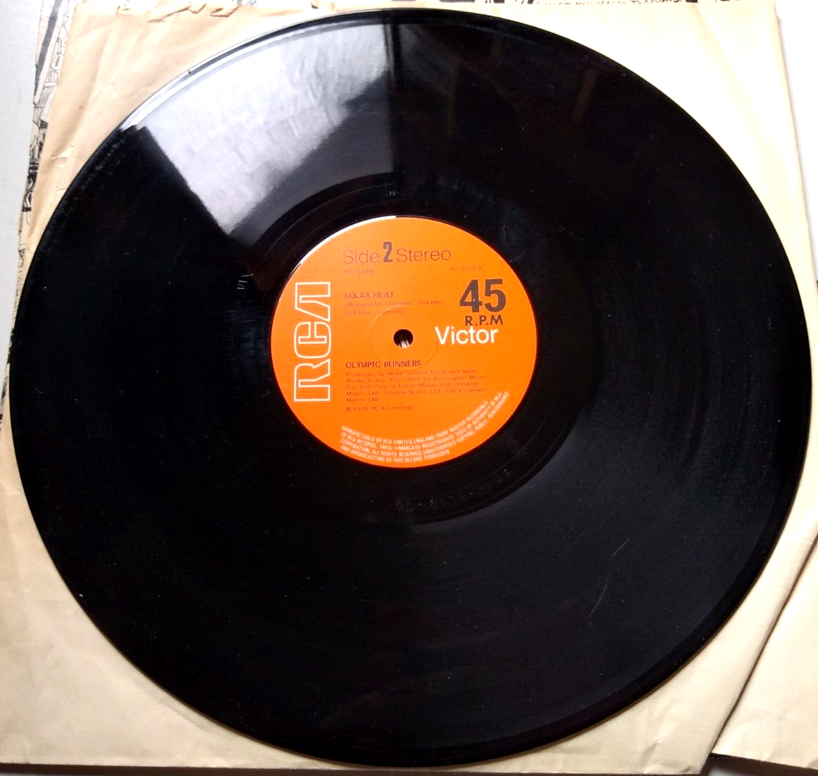 Olympic Runners With George Chandler - Whatever It Takes (RCA Victor) 12" VG/VG