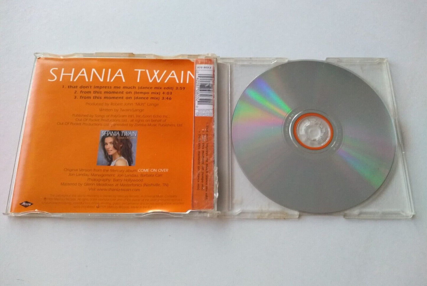Shania Twain - That Don't Impress Me Much (1999) CD1 single