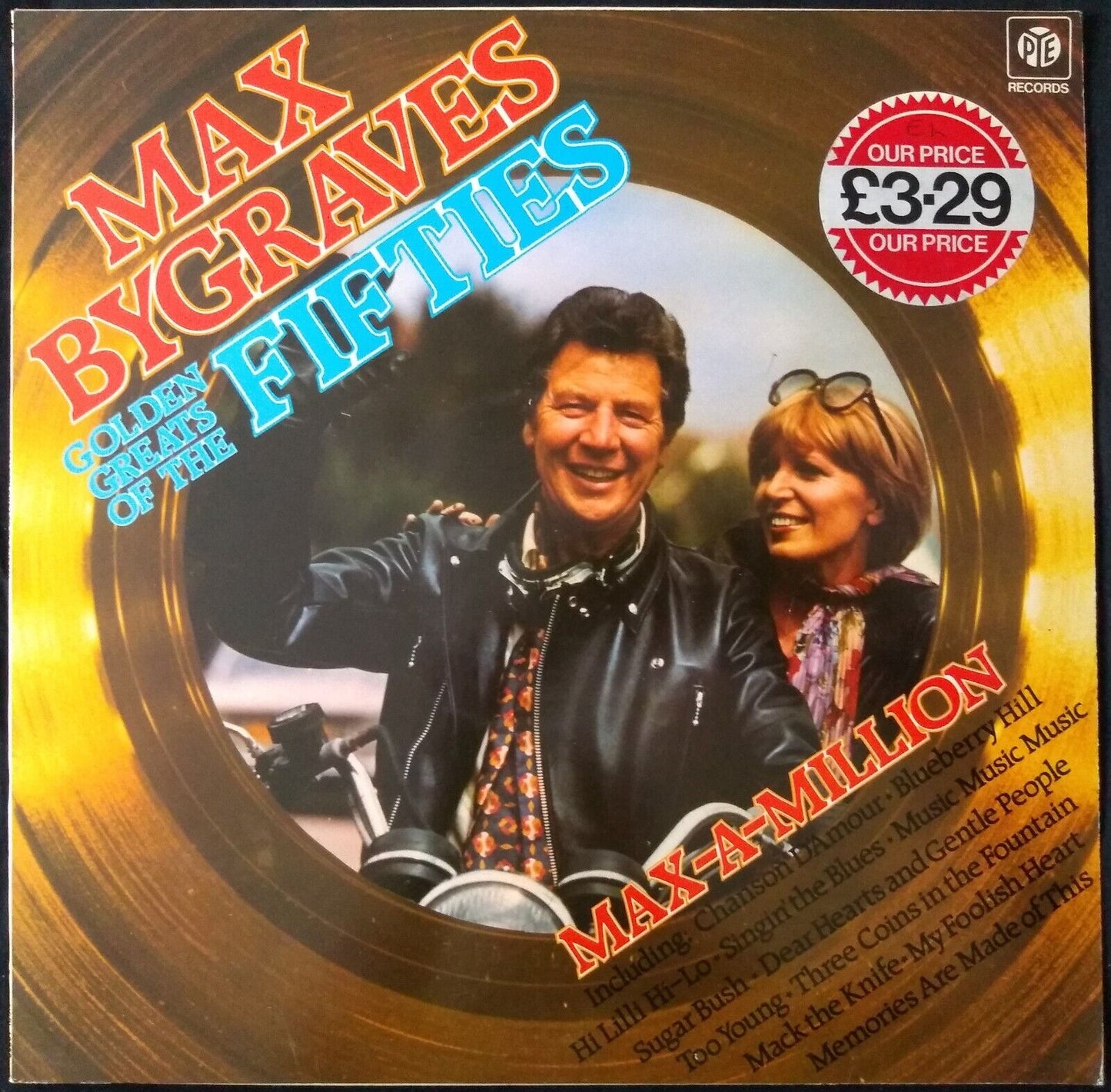 Max Bygraves – Max-A-Million - Golden Greats Of The Fifties (1977) 12" LP VG