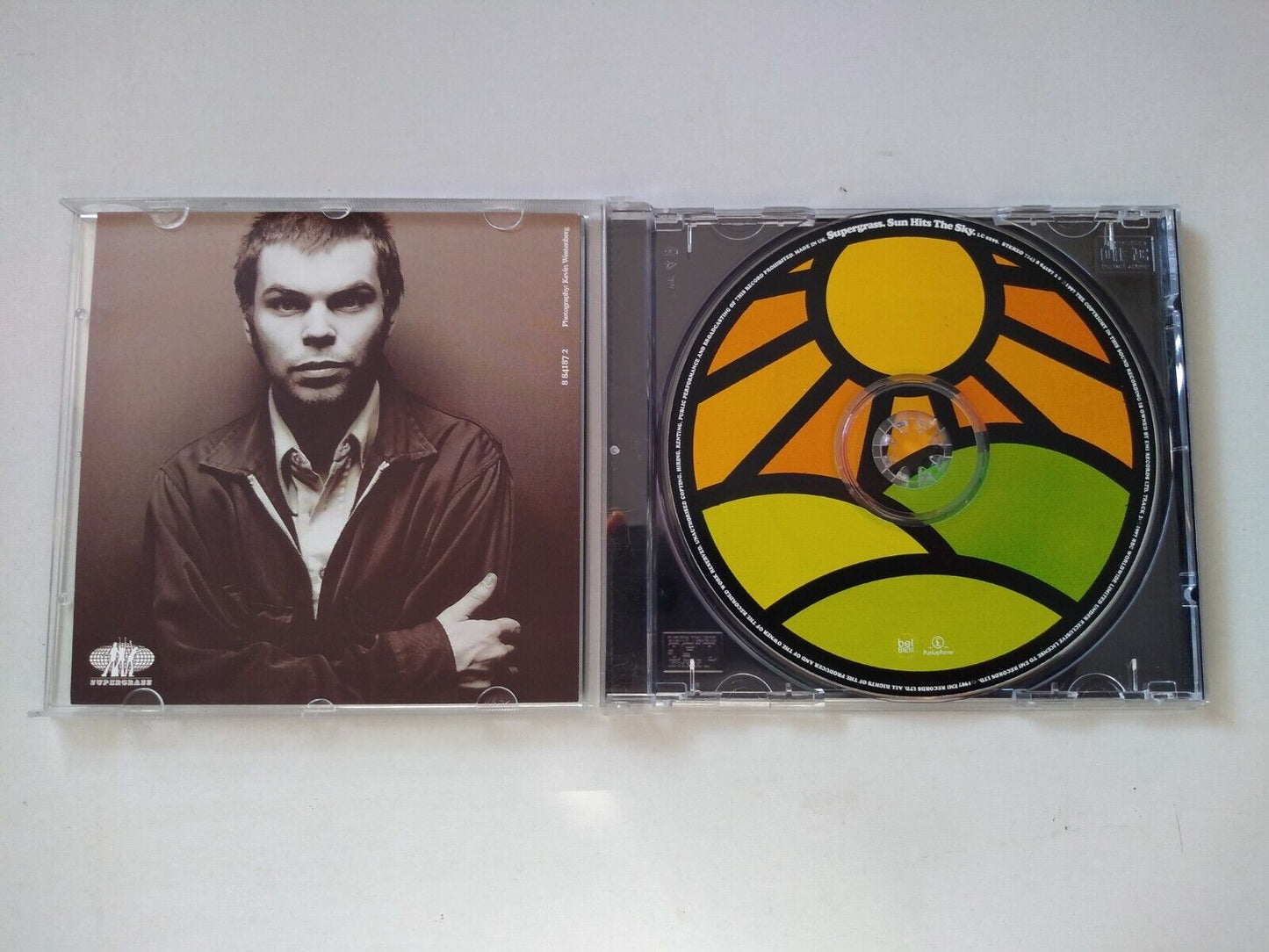 Supergrass - Sun Hits The Sky (1997) CD single Special Edition