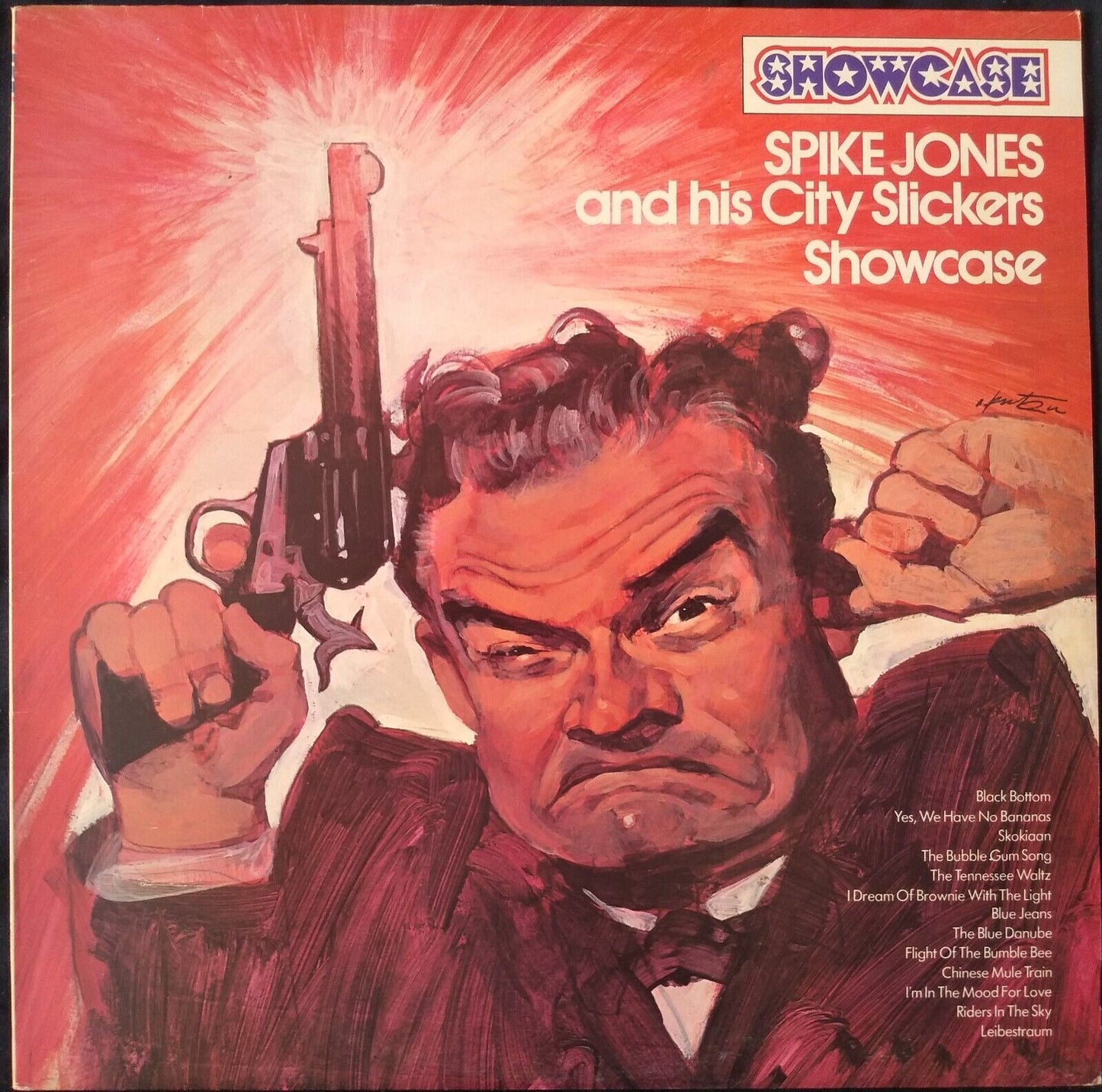 Spike Jones And His City Slickers – Showcase (RCA 1978) 12" vinyl LP VG/VG