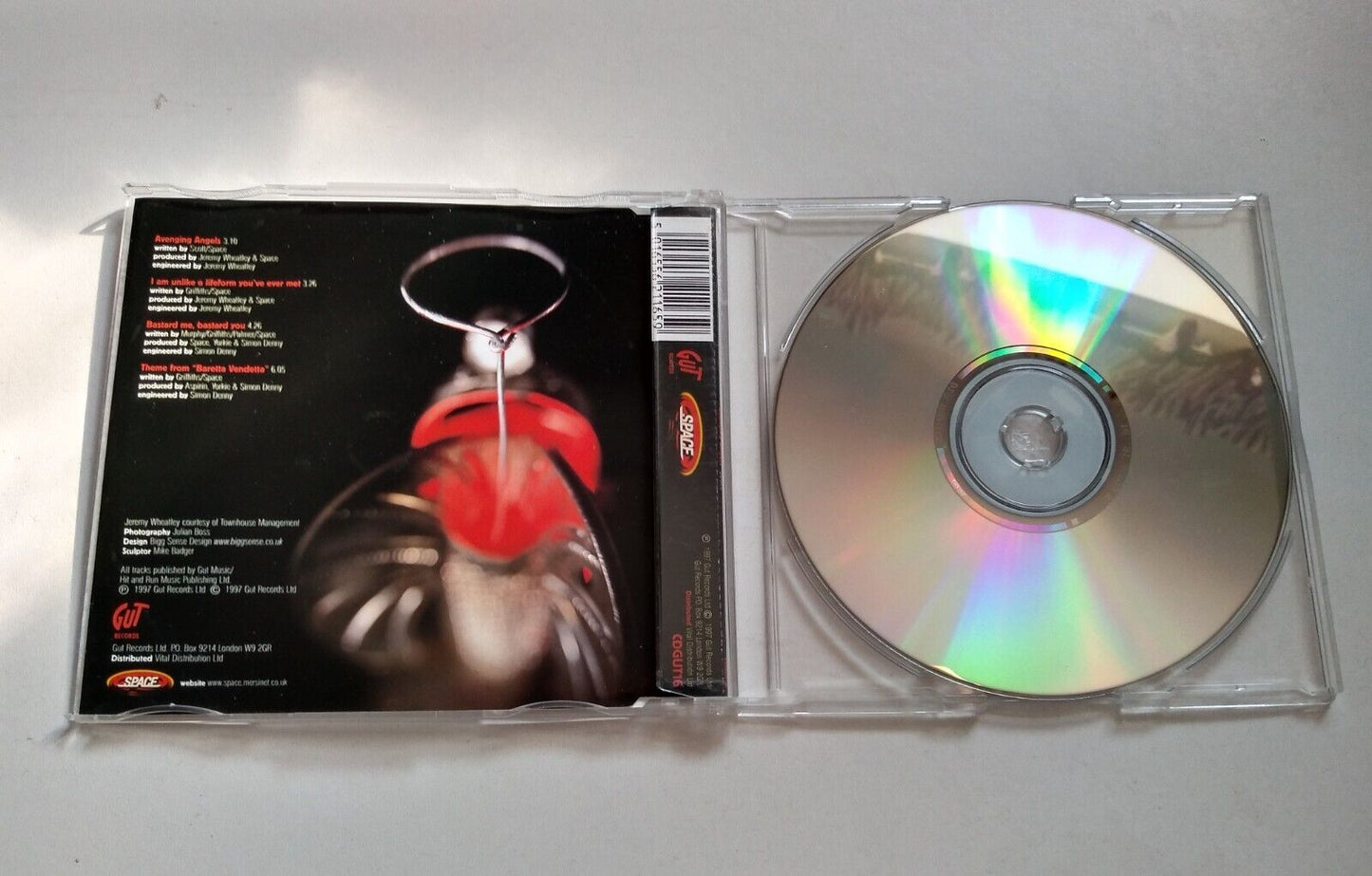 Space - Avenging Angels (1997) CD single