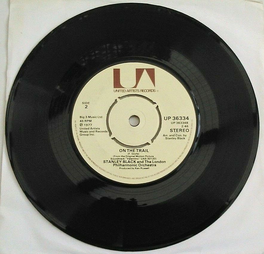 Chris Ellis - The Sheik Of Araby (UA, 1977) 7" vinyl single VG/-