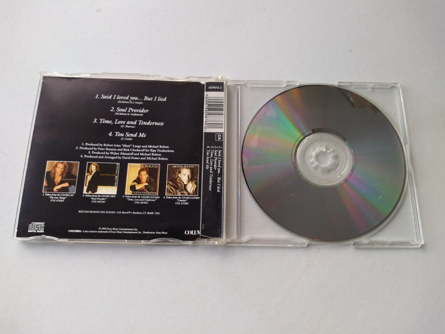 Michael Bolton - Said I Loved You But I Lied (1993) CD Single