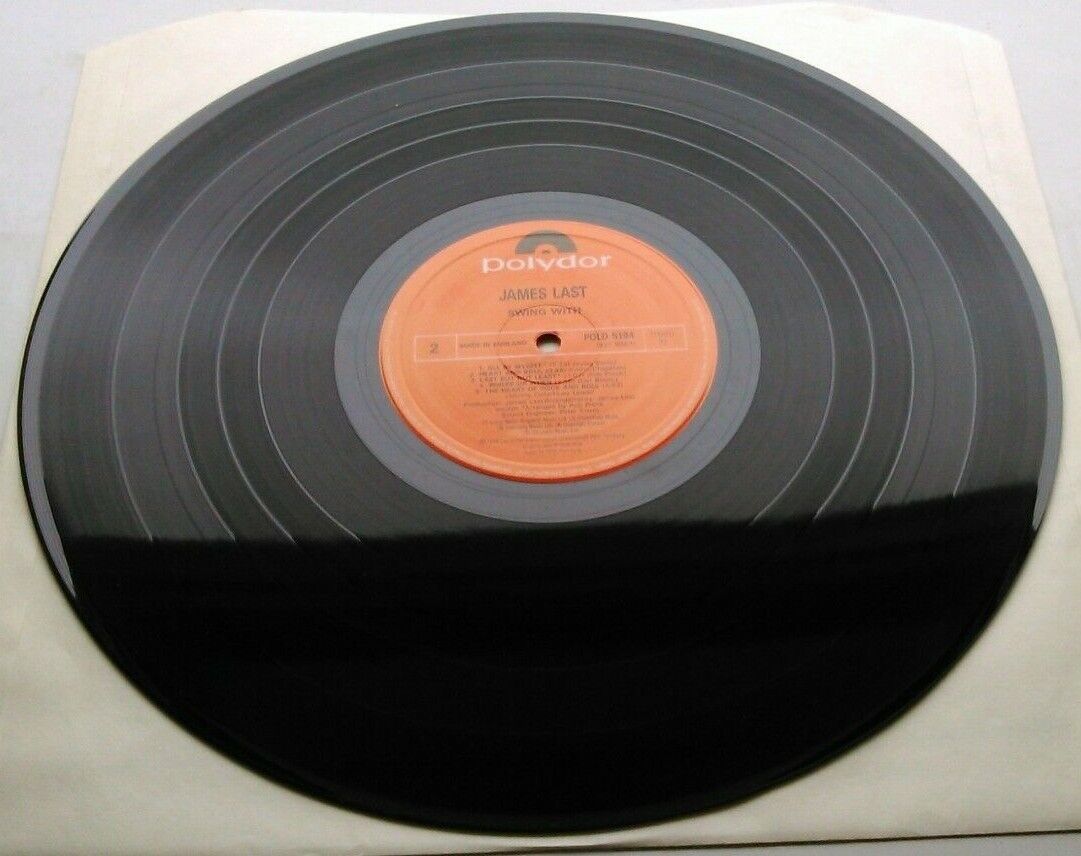 James Last – Swing With James Last (Polydor, 1986) 12" vinyl LP VG+/VG
