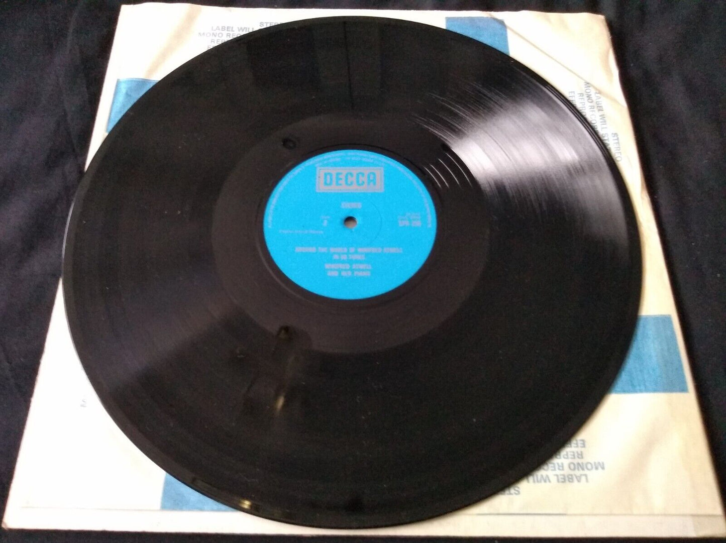 Around The World Of Winifred Atwell In 80 Tunes (Decca 1972) 12" vinyl LP VG/VG