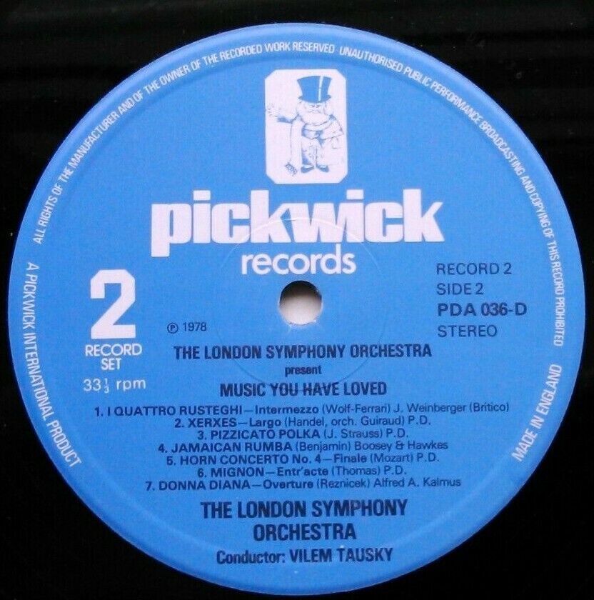 London Symphony Orchestra - Music You Have Loved (1978) 2x12" vinyl LP VG/VG