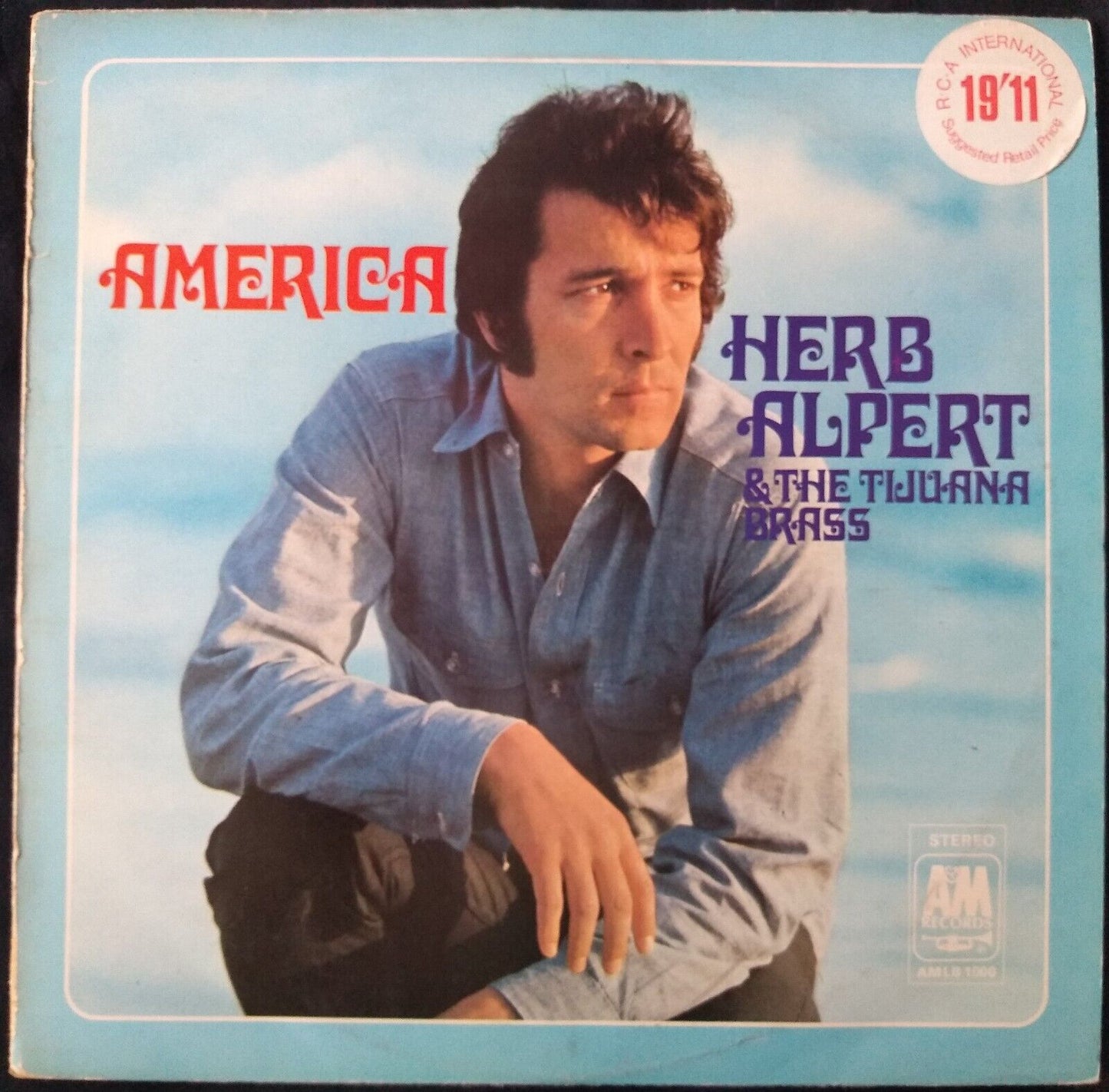 Herb Alpert & The Tijuana Brass – America (A&M) 12" vinyl LP VG/VG