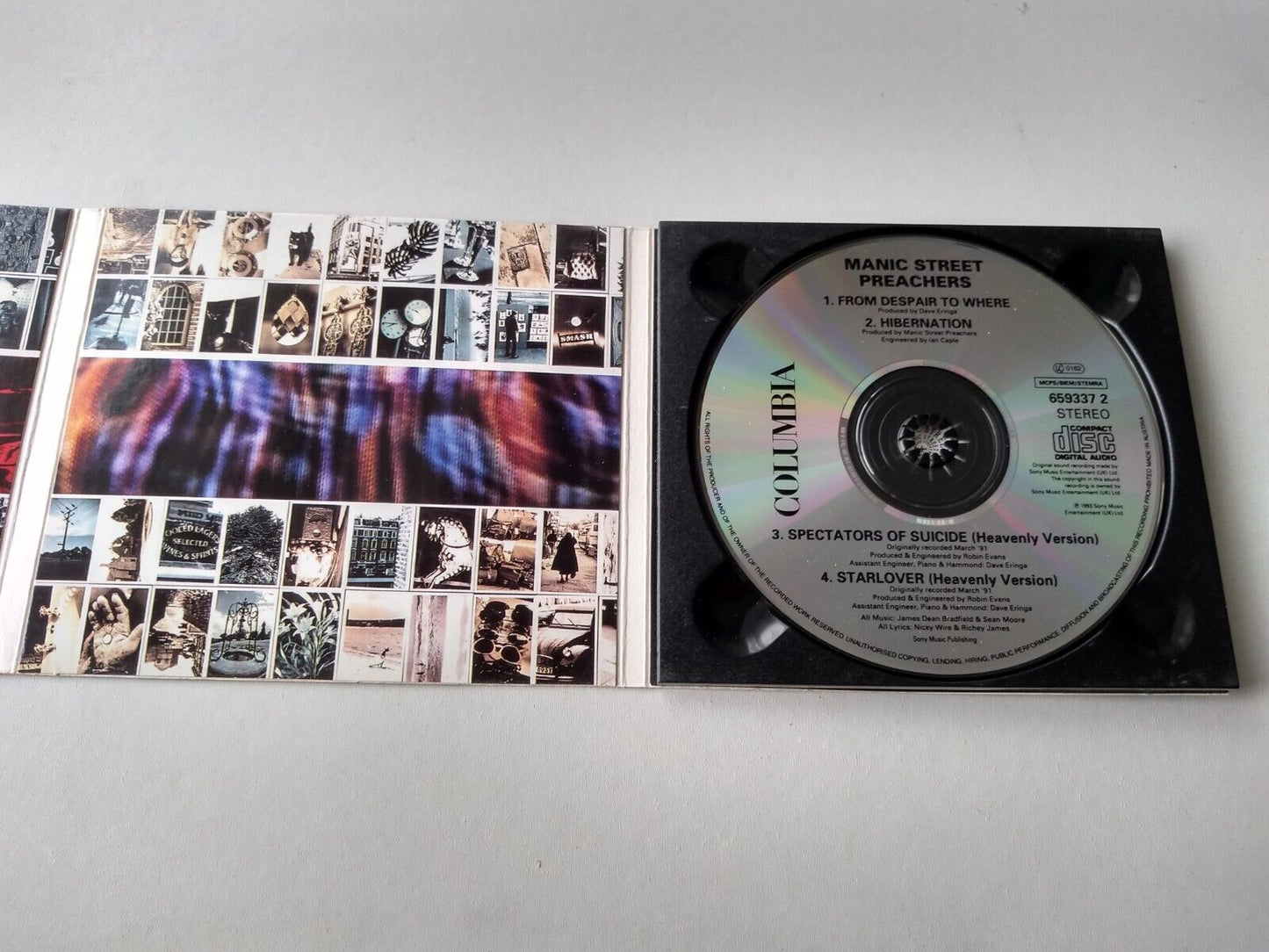 Manic Street Preachers - From Despair To Where (1993) CD EP