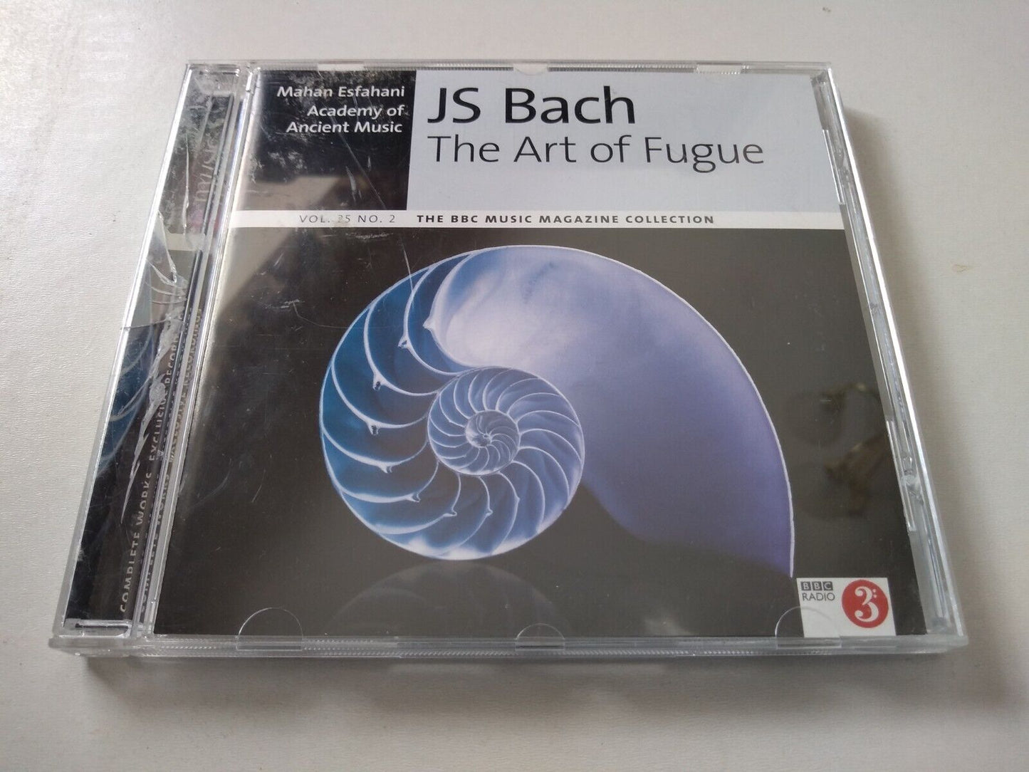 J S Bach, Esfahani – The Art Of The Fugue (2016) CD album BBC