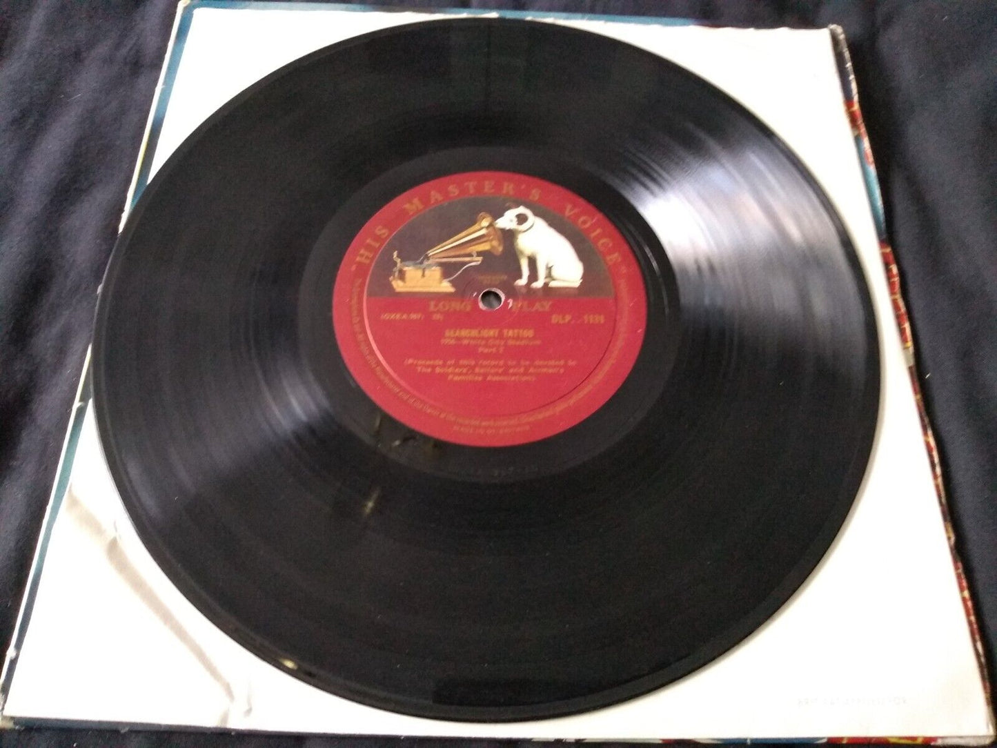 Various - SSAFA Searchlight Tattoo At The White City 1956 (1956) 10" vinyl VG/G+