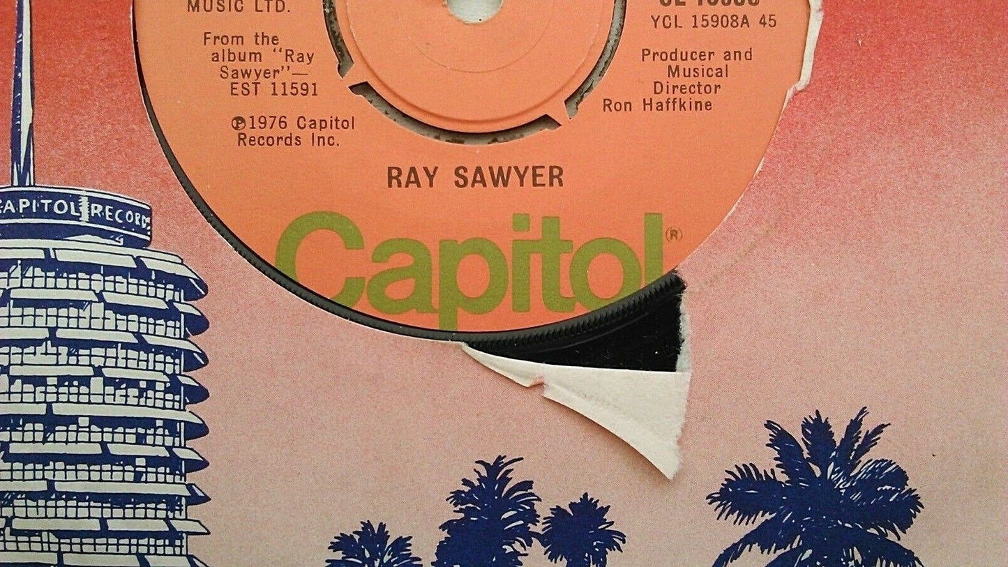 Ray Sawyer - Love Ain't The Question (Love Ain't The Answer) 7" vinyl VG/VG