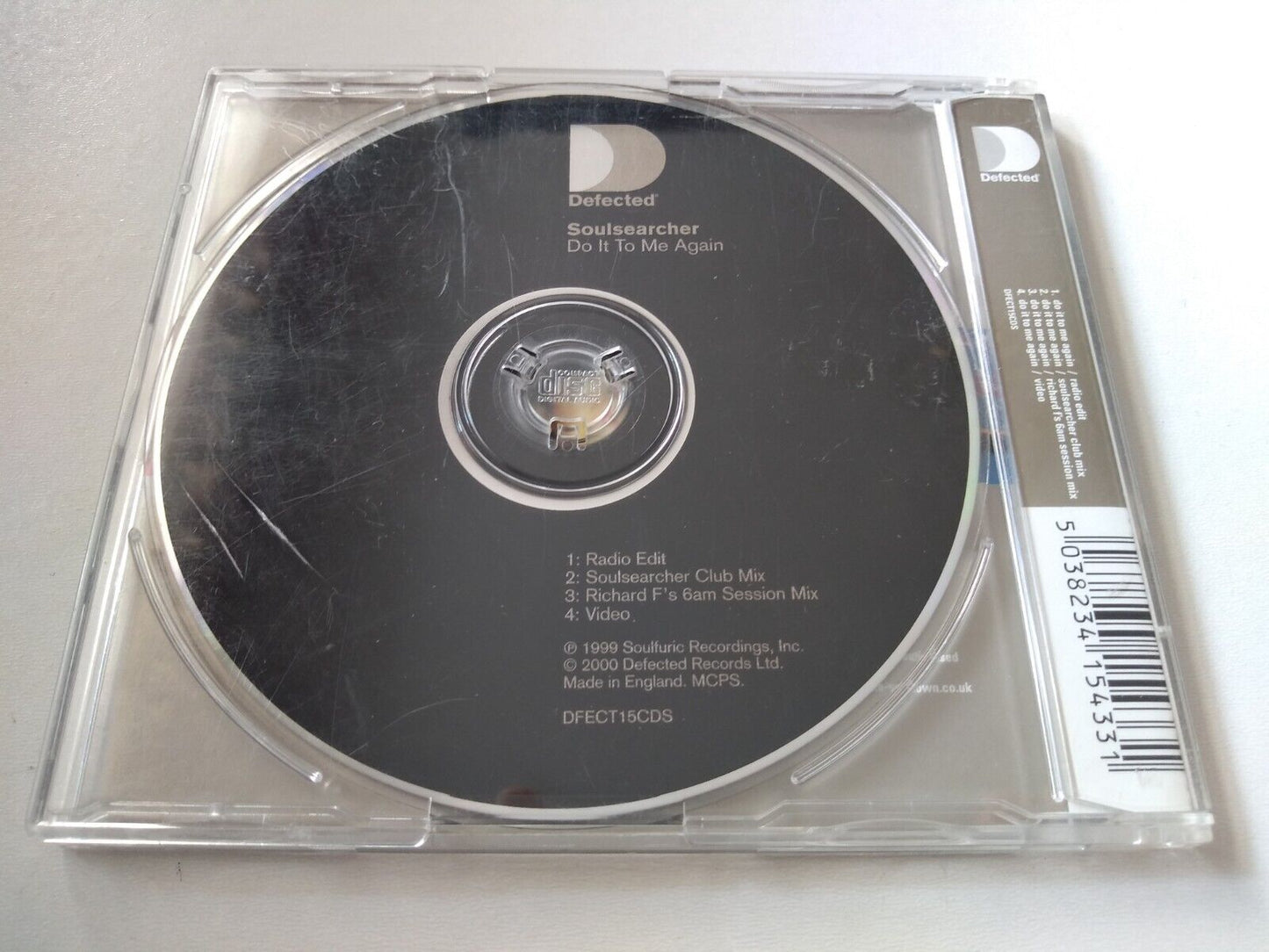 Soulsearcher - Do It To Me Again (2000) CD single